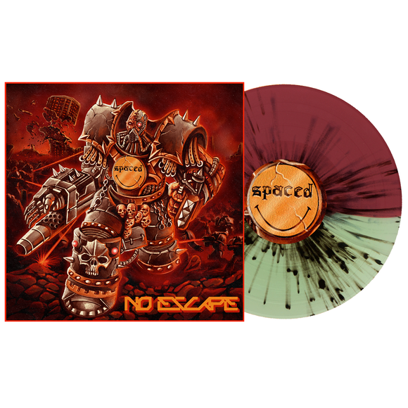 SPACED – NO ESCAPE (INDIE EXCLUSIVE COKE BOTTLE & OXBLOOD WITH BLACK SPLATTER) - LP •