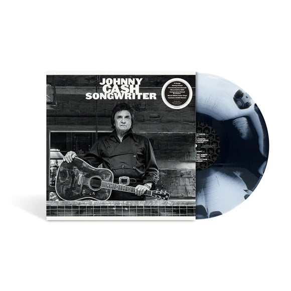 CASH,JOHNNY – SONGWRITER (WHITE/BLACK SPLATTER INDIE EXCLUSIVE) - LP •