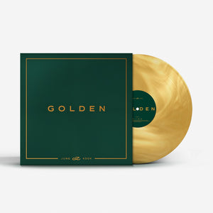 JUNG KOOK ( BTS ) – GOLDEN (GOLD VINYL) - LP •