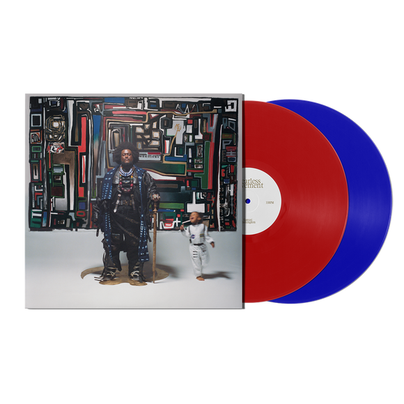 KAMASI WASHINGTON – FEARLESS MOVEMENT (INDIE EXCLUSIVE RED/BLUE VINYL) LP <br>PREORDER out 5/3/2024 •