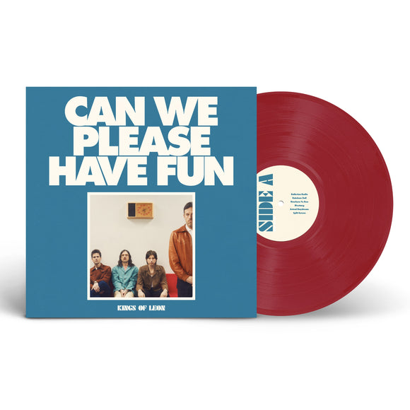 KINGS OF LEON – CAN WE PLEASE HAVE FUN (INDIE EXCLUSIVE APPLE RED VINYL) LP <br>PREORDER out 5/10/2024 •