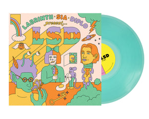 LSD / LABRINTH / SIA / DIPLO – PRESENTS: LSD (5TH ANNIVERSARY - SEA GLASS VINYL) - LP •