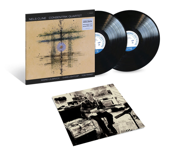 NELS CLINE – CONSENTRIK QUARTET (INDIE EXCLUSIVE 180 GRAM WITH SIGNED INSERT) LP <br>PREORDER out 3/14/2025 •