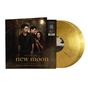 TWILIGHT: NEW MOON – ORIGINAL MOTION PICTURE SOUNDTRACK (INDIE EXCLUSIVE METALLIC MARBLE VINYL) LP <br>PREORDER out 6/14/2024 •