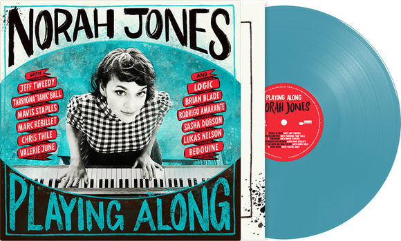 JONES,NORAH – PLAYING ALONG (SEA BLUE VINYL) (RSD BLACK FRIDAY 2023) - LP •
