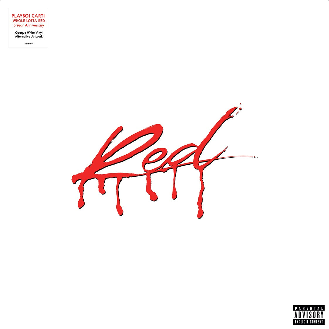 PLAYBOI CARTI WHOLE LOTTA RED (5TH RAIN CLOU LP – Lunchbox Records