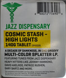 JAZZ DISPENSARY: VARIOUS – COSMIC STASH HIGH LIGHTS (CLEAR WITH SPLATTER VINYL) - LP •