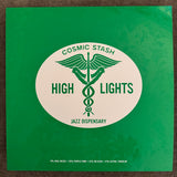 JAZZ DISPENSARY: VARIOUS – COSMIC STASH HIGH LIGHTS (CLEAR WITH SPLATTER VINYL) - LP •