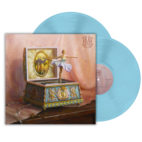 RAINBOW KITTEN SURPRISE – LOVE HATE MUSIC BOX (BABY BLUE VINYL) LP <br>PREORDER out 5/10/2024 •