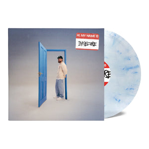 TOMPKINS,SAM – HI MY NAME IS INSECURE (INDIE EXCLUSIVE BLUE/WHITE MARBLE) - LP •