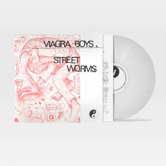 VIAGRA BOYS – STREET WORMS (CLEAR VINYL) - LP •
