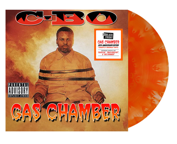 C-BO – GAS CHAMBER - (30TH ANNIVERSARY GHOSTLY ORANGE) (RSD BLACK FRIDAY 2023) - LP •