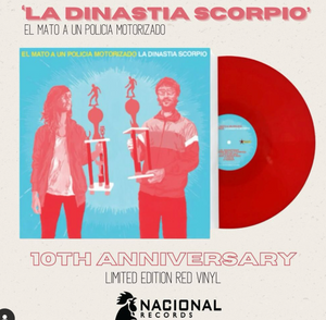 EL MATO A UN POLICIA MOTORIZADO – LA DINASTIA SCORPIO (RED VINYL) - LP •