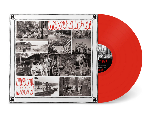 WAXAHATCHEE – AMERICAN WEEKEND (RED VINYL) - LP •