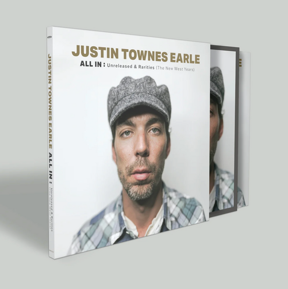 EARLE,JUSTIN TOWNES – ALL IN: UNRELEASED & RARITIES (THE NEW WEST YEARS - DELUXE EIDTION) - LP •