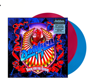 DOKKEN – BACK FOR THE ATTACK (TRANSLUCENT MAGENTA & SKY BLUE) - LP •