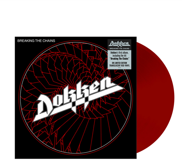 DOKKEN – BREAKING THE CHAINS (TRANSLUCENT RED) - LP •