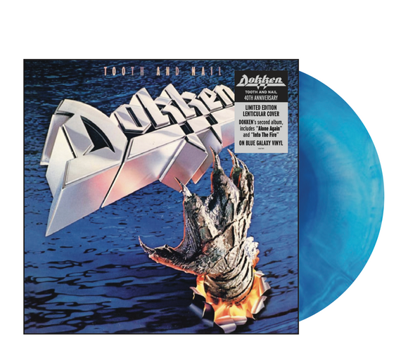 DOKKEN – TOOTH AND NAIL (LENTICULAR COVER - OPAQUE GALAXY BLUE) - LP •