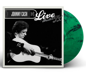 CASH,JOHNNY – LIVE FROM AUSTIN, TX (GREEN & BLACK MARBLE) - LP •