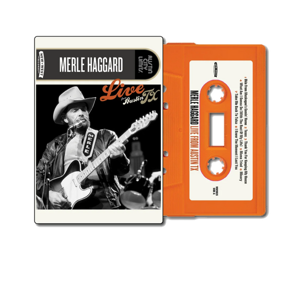 HAGGARD,MERLE – LIVE FROM AUSTIN, TX '85  - TAPE •