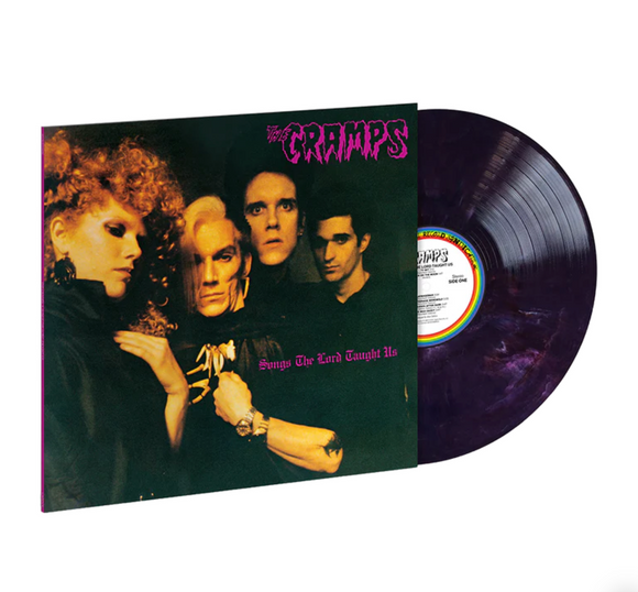 CRAMPS – SONGS THE LORD TAUGHT US (PURPLE & BLACK MARBLE) - LP •