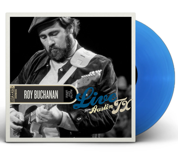 BUCHANAN,ROY – LIVE FROM AUSTIN, TX (W/DVD) (ROYS ROYAL BLUE VINYL) - LP •