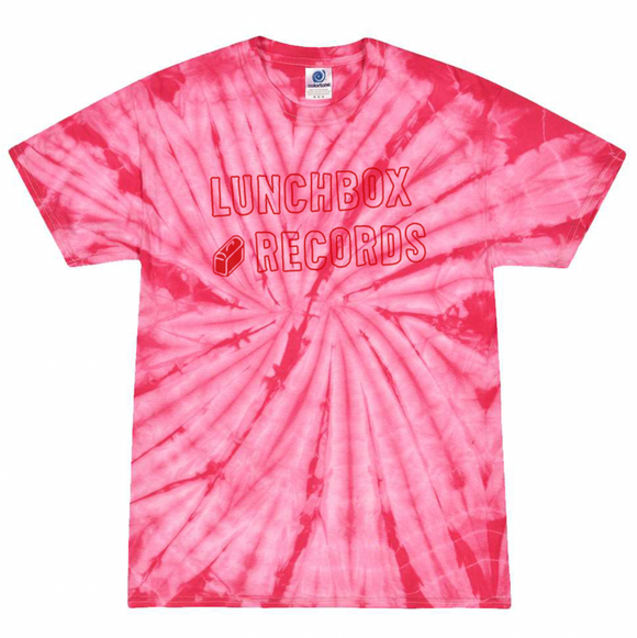 LBX Logo Orange Tie Dye Shirt – Lunchbox Records