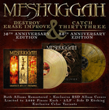 MESHUGGAH – DESTROY ERASE IMPROVE (SUNFLAREE VINYL) (RSD26) - LP •