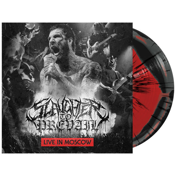 SLAUGHTER TO PREVAIL – LIVE IN MOSCOW (RED/SILVER/BLACK WITH SPLATTER) (RSD BLACK FRIDAY 2023) - LP •