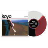 KOYO – BARELY HERE (INDIE EXCLUSIVE WHITE/BLACK/OXBLOOOD PIE SLICE) - LP •
