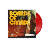 BOARDS OF CANADA – INFERNO (DELUXE TRANSPARENT RED VINYL) LP <br>PREORDER out 5/29/2026 •