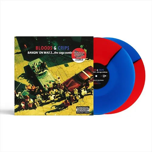 BLOODS & CRIPS BANGIN ON WAX 2 (COLV)(RSD26) LP – Lunchbox Records BLOODS & CRIPS BANGIN ON WAX 2 (COLV)(RSD26) LP – Lunchbox Records