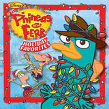 PHINEAS AND FERB: VARIOUS – HOLIDAY FAVORITES (TRANSLUCENT EMERALD GREEN) - LP •