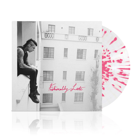 FALLING IN REVERSE – FASHIONABLY LATE - 15TH ANNIVERSARY (CLEAR W/PINK SPLATTER) - LP •