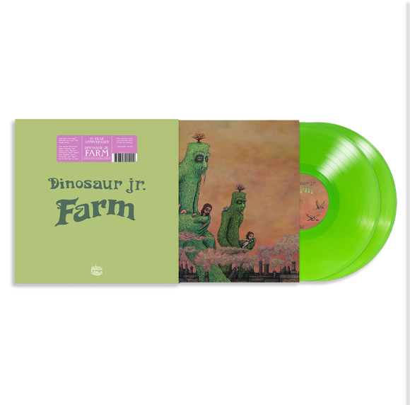 DINOSAUR JR – FARM (15TH ANNIVERSARY - LIME GREEN DELUXE EDITION) - LP •