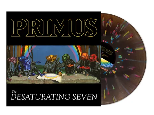 PRIMUS – DESATURATING SEVEN (7TH ANNIVERSARY - MIDNIGHT RAINBOW SPLATTER) - LP •