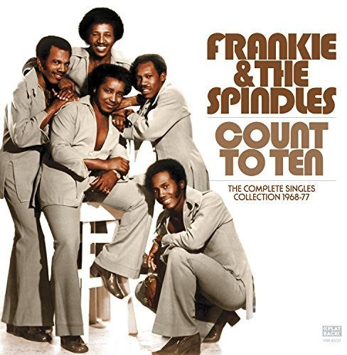 FRANKIE & THE SPINDLES – COUNT TO TEN - COMPLETE SINGLES COLLECTION 1968-77 - LP •