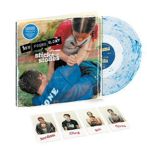 NEW FOUND GLORY – STICKS & STONES (WHIRLPOOL BLUE VINYL) - LP •