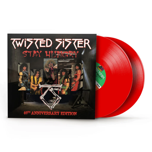 TWISTED SISTER – STAY HUNGRY (40TH ANNIVERSARY - TRANSLUCENT RED VINYL - ROCKTOBER 2024) - LP •