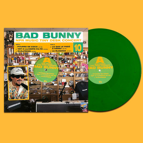 BAD BUNNY NPR TINY DESK CONCERT (COLORED VINYL) LP – Lunchbox Records