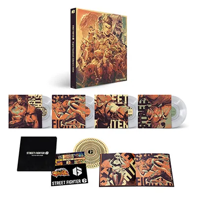 STREET FIGHTER 6 – O.S.T (4LP BOX SET - CLEAR VINYL) - LP •
