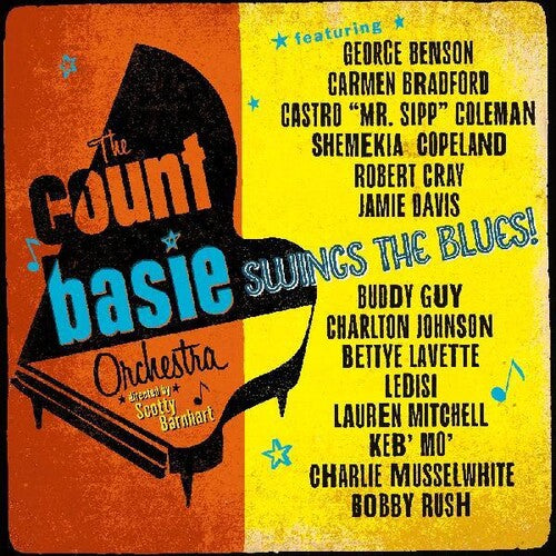 COUNT BASIE ORCHESTRA – BASIE SWINGS THE BLUES (OPAQUE BLUE VINYL) - LP •