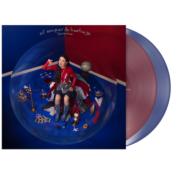 JOAQUINA – AL ROMPER LA BURBUJA (RED/BLUE VINYL) - LP •
