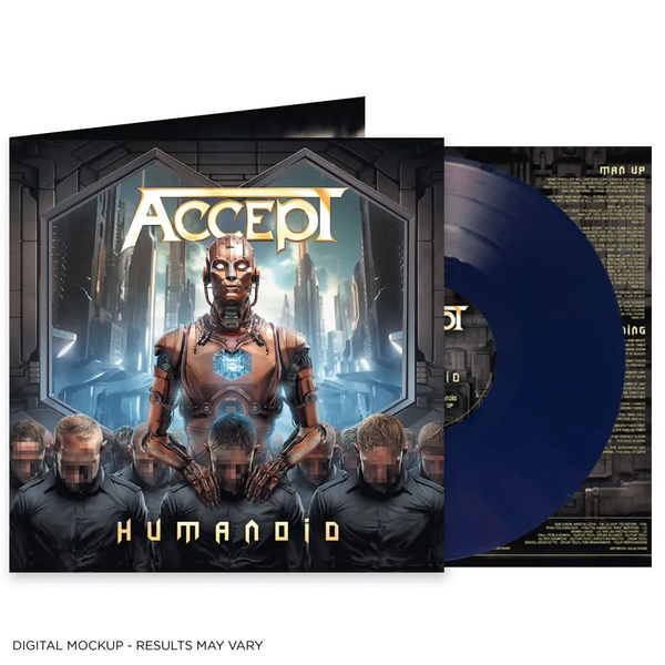 ACCEPT HUMANOID (BLUE VINYL INDIE EXCLLUSIVE) - LP