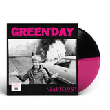 GREEN DAY – SAVIORS (BLACK/HOT PINK VINYL INDIE EXCLUSIVE) - LP •
