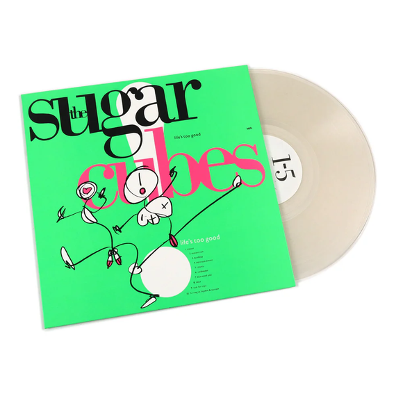 SUGARCUBES – LIFE'S TOO GOOD (CLEAR VINYL) - LP •