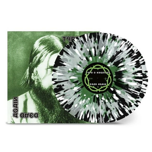 TYPE O NEGATIVE – DEAD AGAIN (CLEAR GREEN WHITE BLACK SPLATTER) - LP •