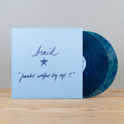 BRAID – FRANKIE WELFARE BOY AGE FIVE (TRANSPARENT BLUE MARBLED) - LP •