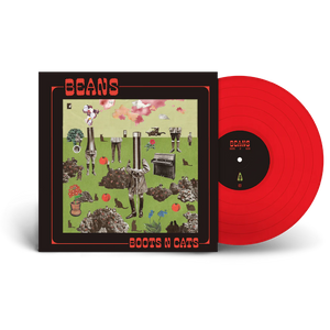 BEANS – BOOTS N CATS (CLEAR RED VINYL) - LP •