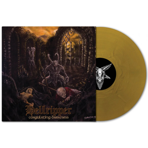 HELLRIPPER – COAGULATING DARKNESS (GOLD VINYL) - LP •